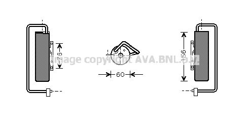 AVA QUALITY COOLING džiovintuvas, oro kondicionierius OLD335